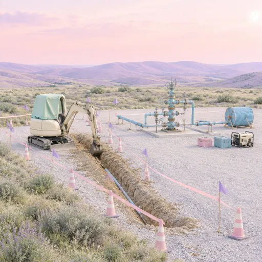Comment la micro pelle transforme les chantiers pétroliers et gaziers de petite taille