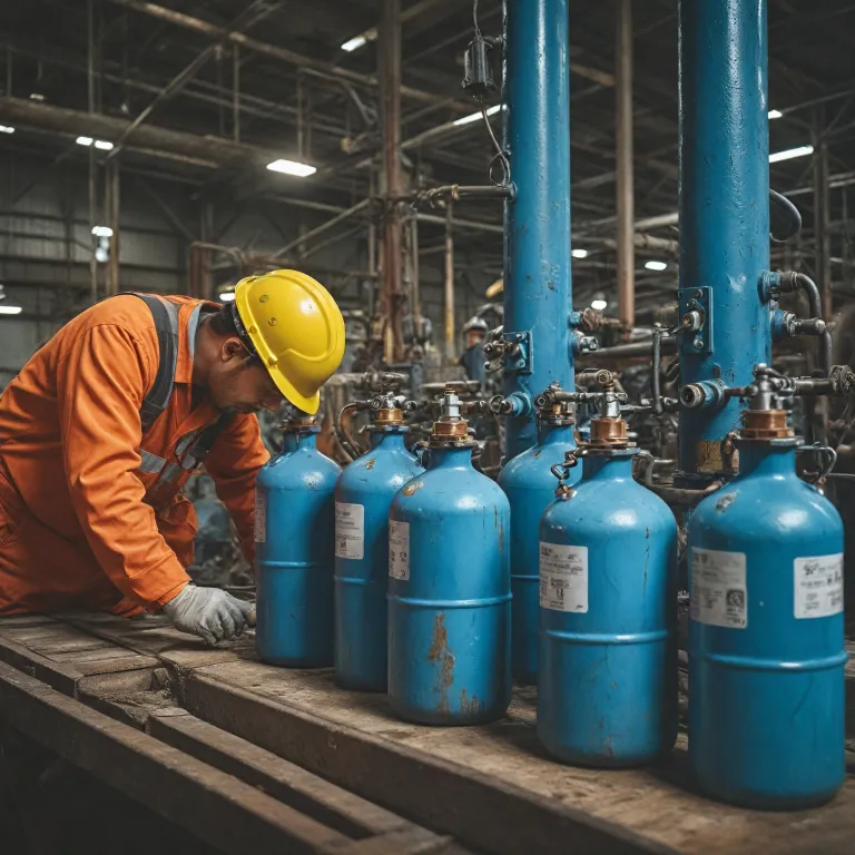 Utilisation et enjeux des bouteilles d’air comprimé dans l’industrie pétrolière et gazière